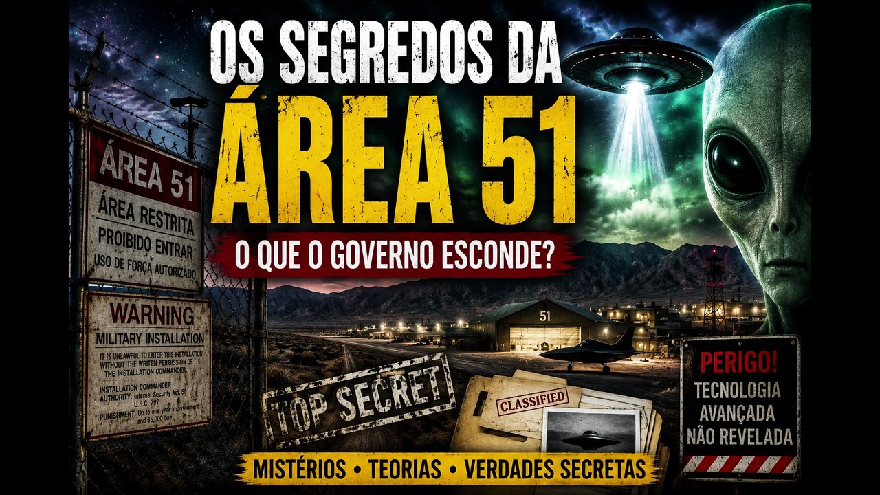Área 51: O Lugar Mais Misterioso do Mundo