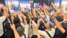La expectación por Cristiano en zona mixta: casi un centenar de periodistas pendientes de él