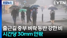 [날씨] 중부 강한 비, 충청·전북 호우특보...더위도 비상 / YTN