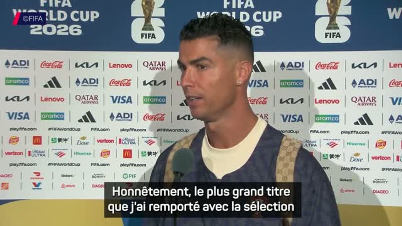 Portugal - Ronaldo - Avant Cristiano, il n'y avait aucun titre, je pars l'esprit tranquille"