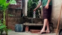 Brinquedo caseiro de atirar