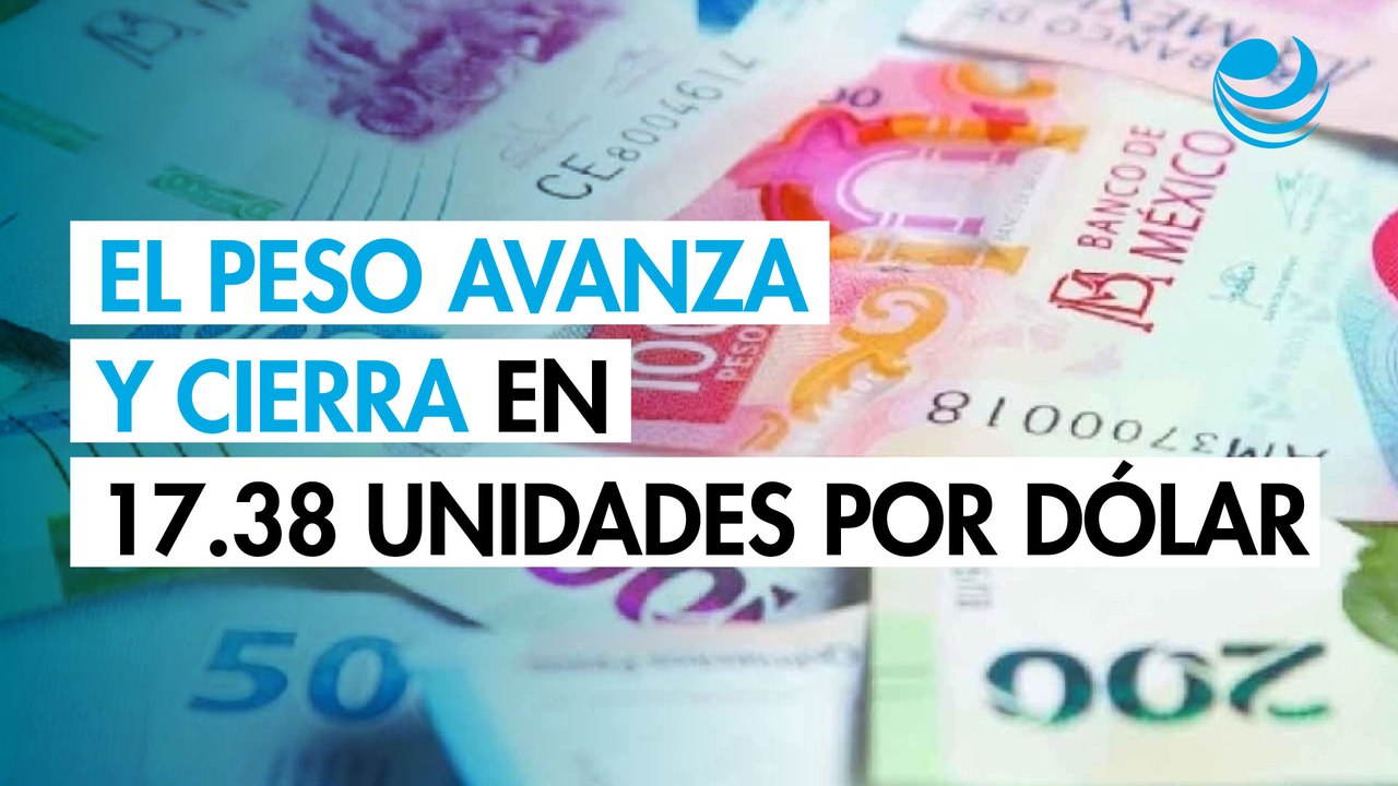 Peso mexicano avanza frente al dólar a la espera de minutas de la Fed y del Banxico
