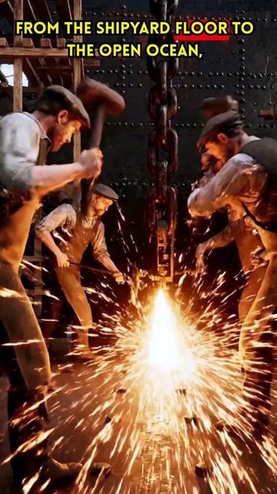 How Titanic Was Built (3D Simulation Spoiler) #short