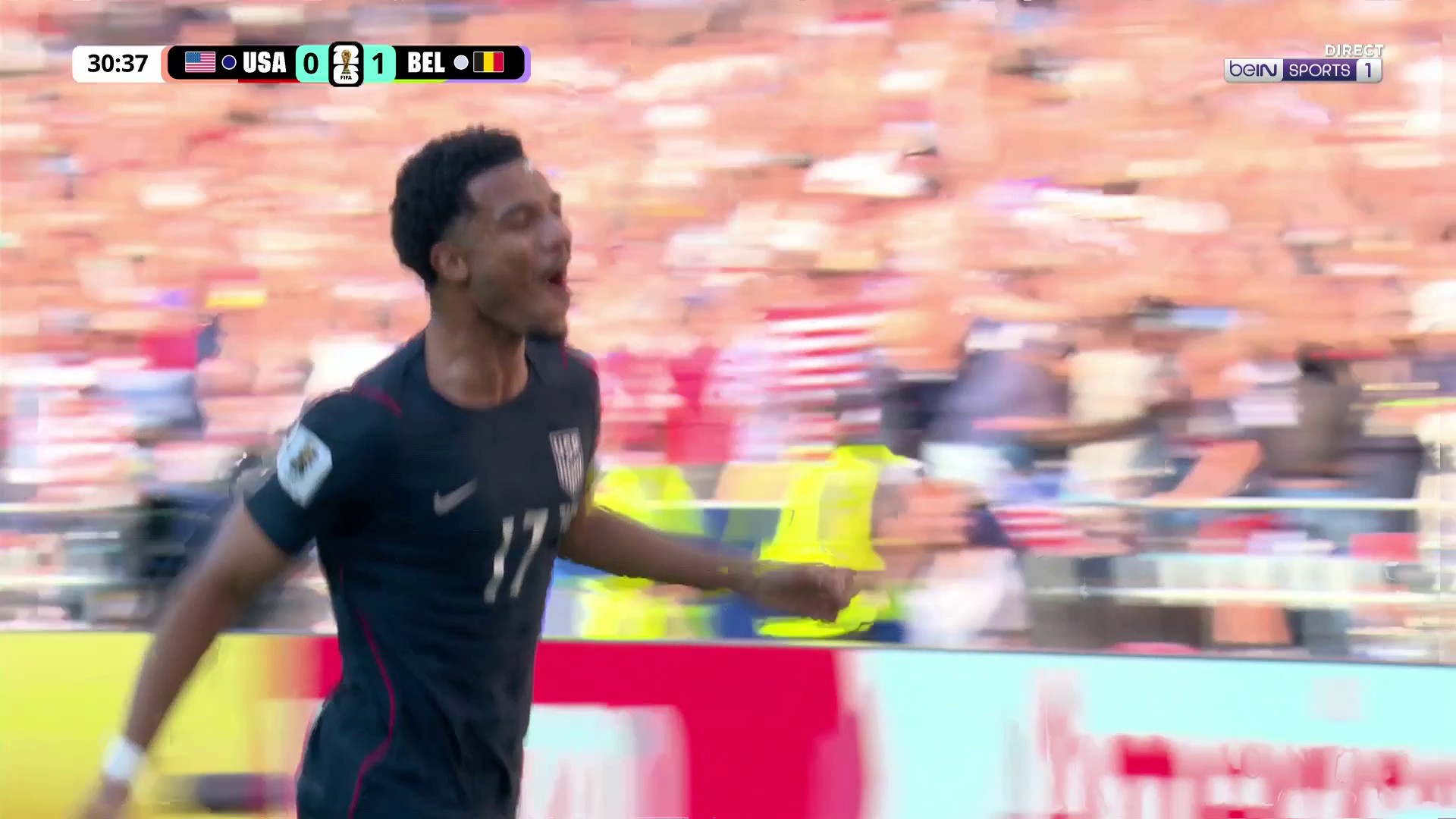 Coupe du Monde 2026 : Tillman égalise sur coup-franc direct pour les États-Unis face à la Belgique !