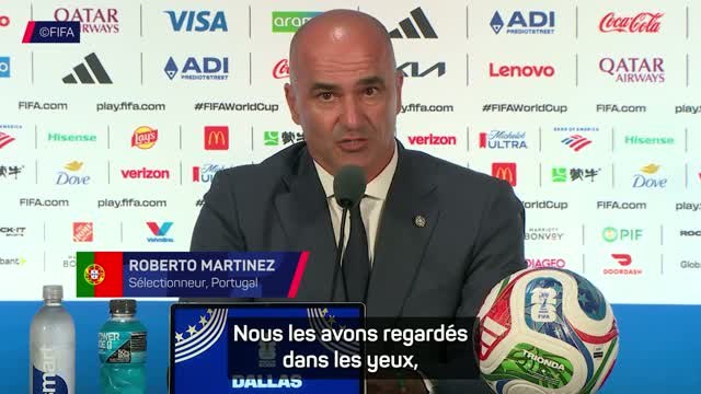 Portugal - Martinez : C'était mon dernier match avec l'équipe nationale