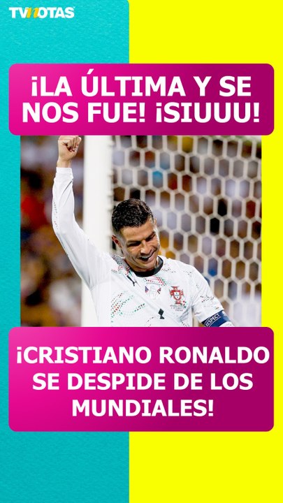 Cristiano Ronaldo se despidió de los Mundiales tras la eliminación de Portugal