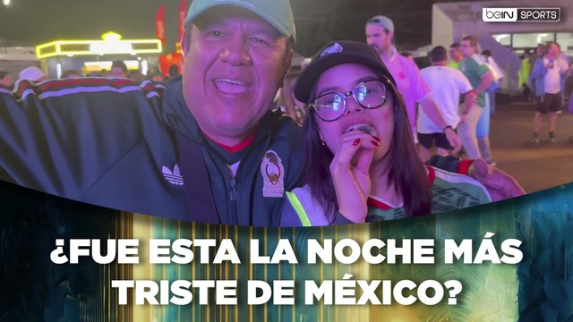 Aficionados de México reaccionan a dolorosa eliminación del Mundial | beIN SPORTS USA