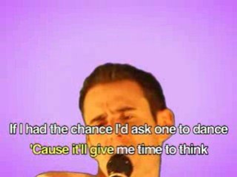 "DANCING WITH MYSELF" KARAOKE