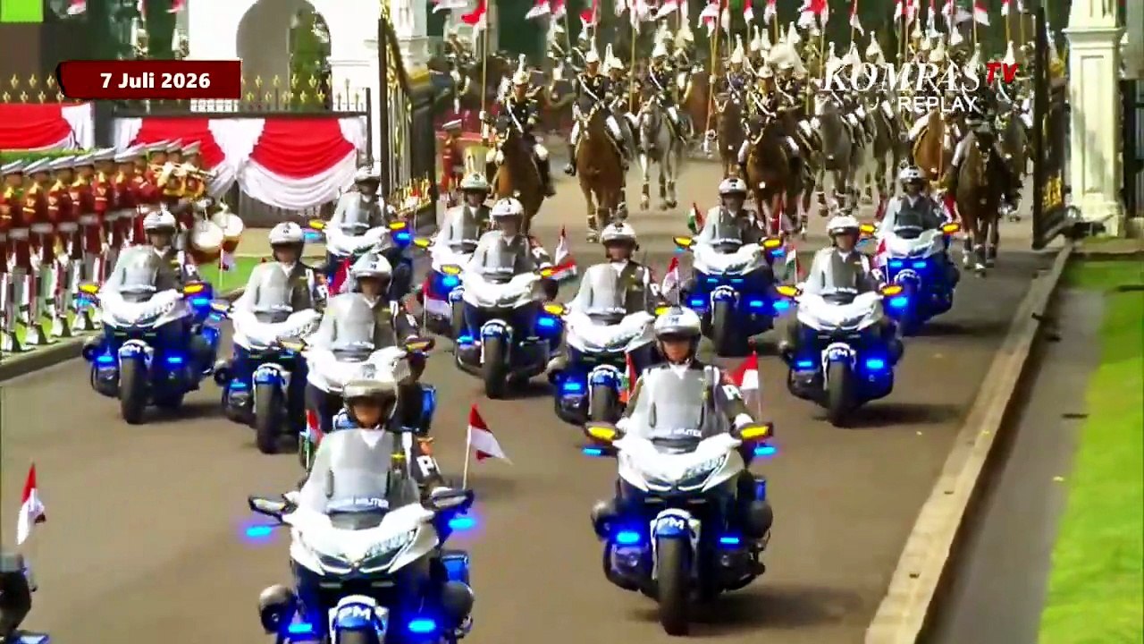 FULL Upacara Kenegaraan, Prabowo Sambut PM India Narendra Modi di Istana Merdeka, Pakai Iringan Kuda