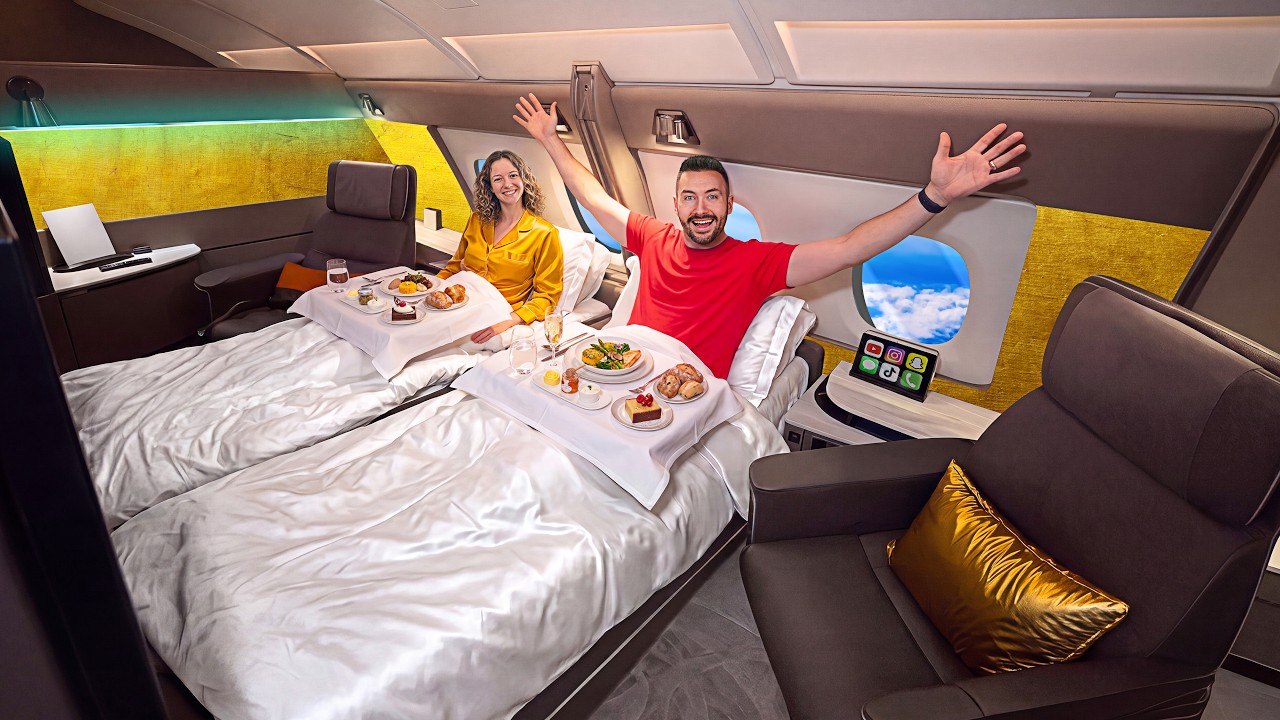 Je teste la Première Classe d'Avion la plus chère du monde ! (30 000€ le vol)