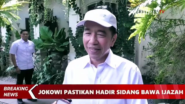 Janji Datang Sidang! Jokowi Siap Tunjukkan Ijazah Asli SD-S1di Sidang Roy Suryo dan dr Tifa