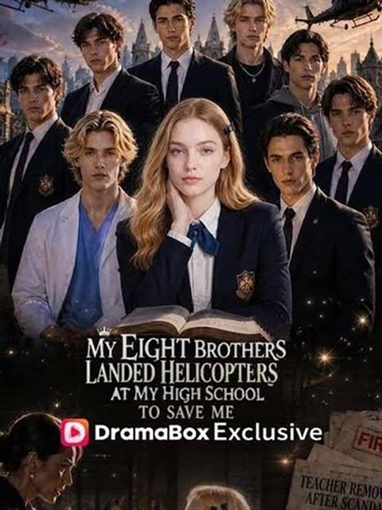 My Eight Brothers Landed Helicopters at My High School to Save Me | English Sub | Drama Vault