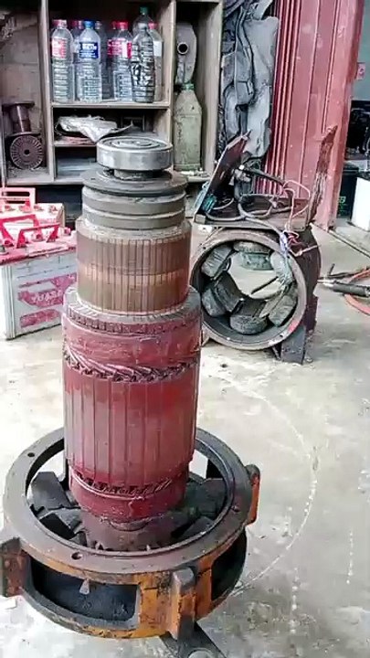 Industrial Engineering : Repairing Large Motor Components in Kalimantan Mine