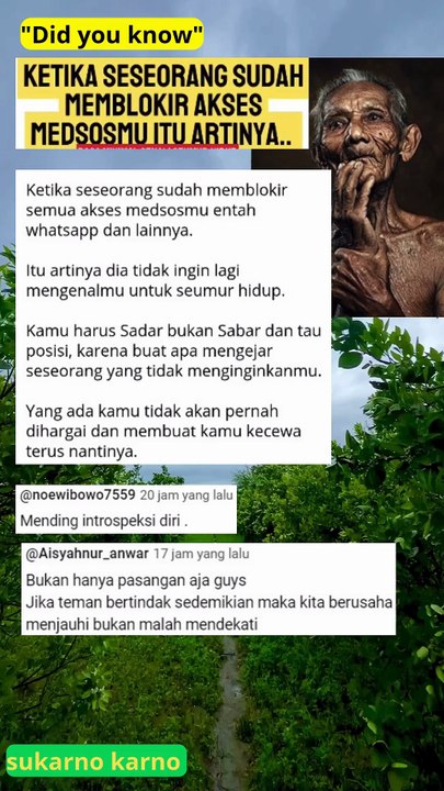 Ketika seseorang sdh memblokir akses medsosmu mau tau