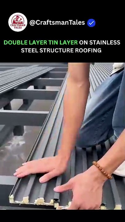 STAINLESS STEEL ROOFING PROCESS