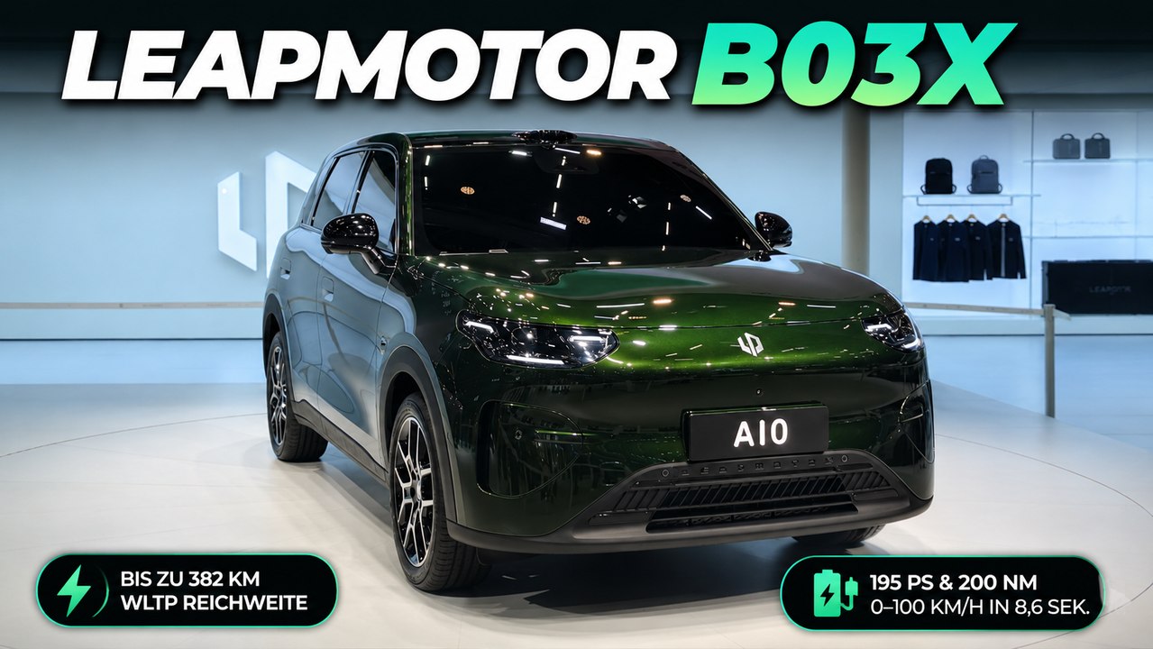Leapmotor B03X vorgestellt – Alle Infos zum neuen Elektro-SUV