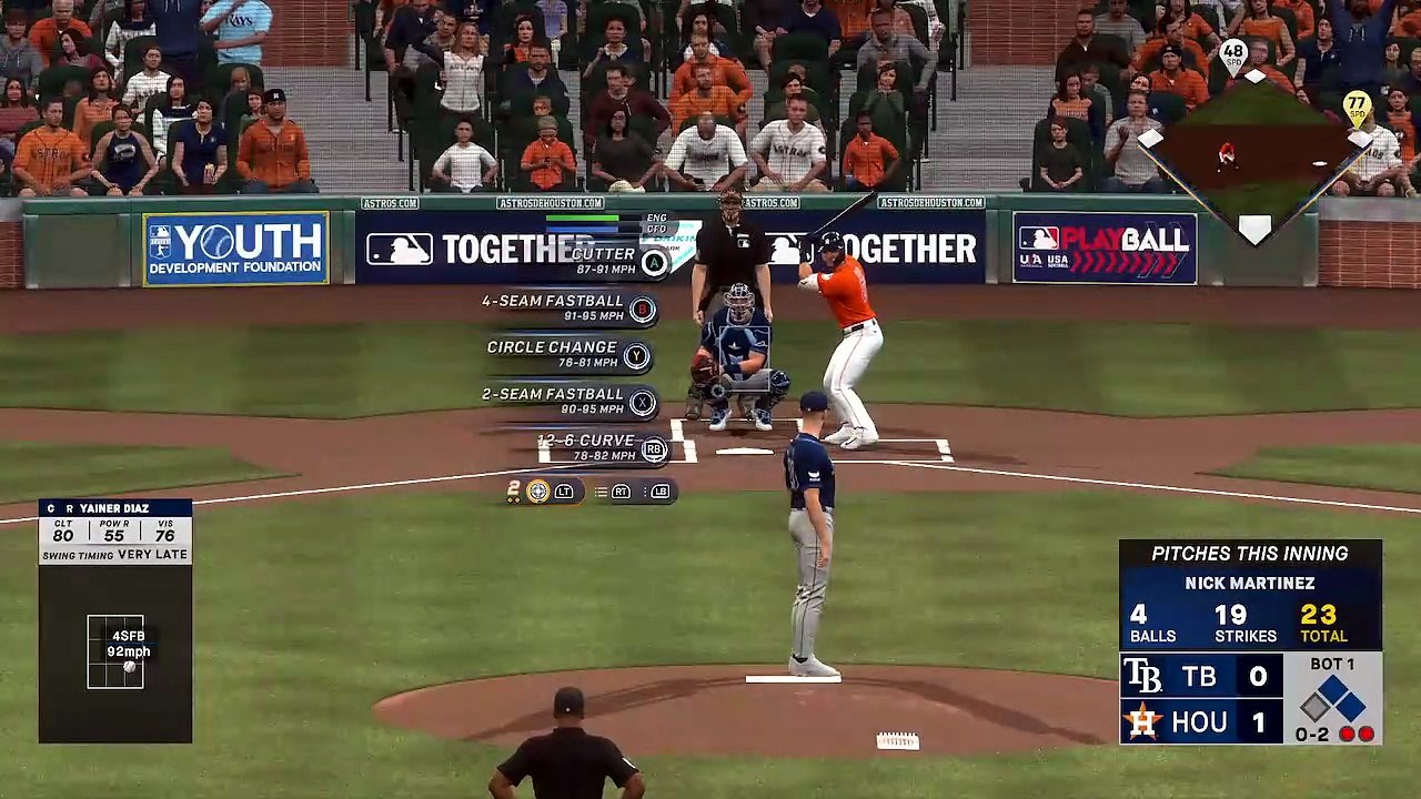 MLB® The Show™ 26 TB vs HOU 7/3/26