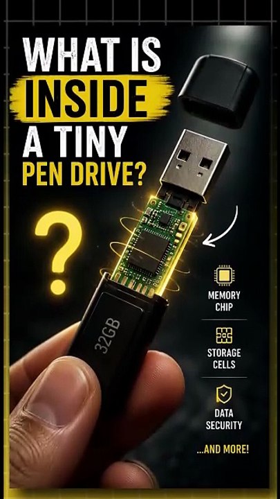 Pen Drive के अंदर क्या होता है ?