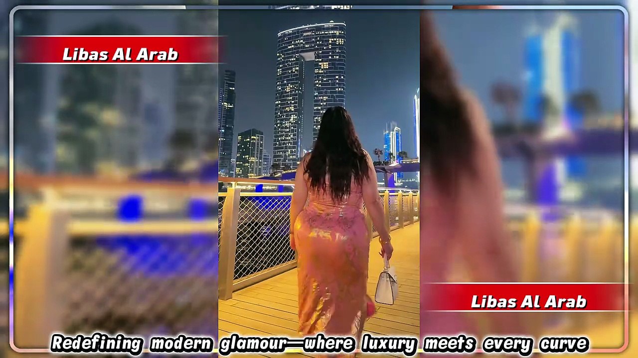 Arabic Most Beautiful and Hottest Curvy Model Shamas | Bold Plus Size Fashion Lookbook