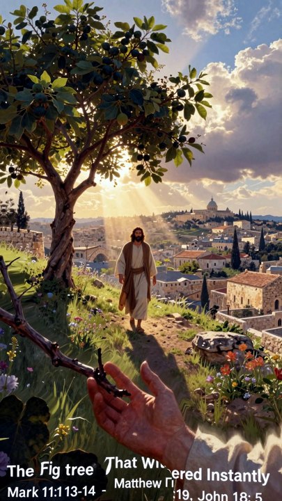 The Fig Tree That Withered Instantly: Why Jesus Cursed a Tree