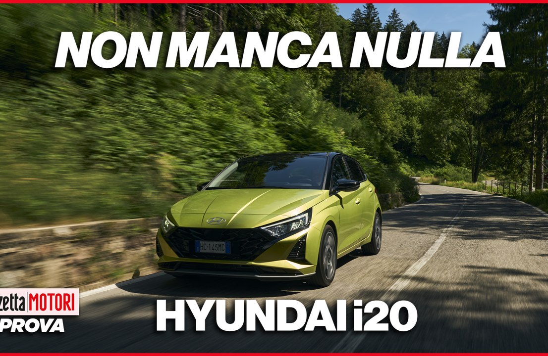 Hyundai i20: utilitaria sì, ma completa di tutto