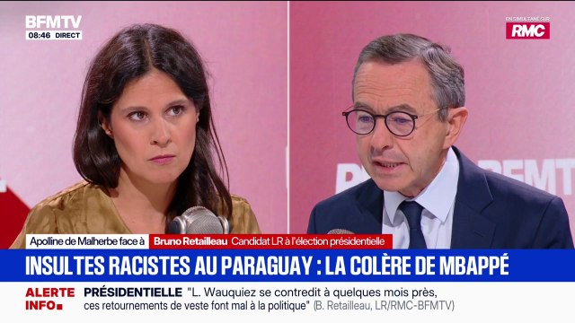 Kylian Mbappé a rendu fiers beaucoup de Français : Bruno Retailleau réagit aux propos racistes d’une sénatrice paraguayenne contre le capitaine de l'Équipe de France