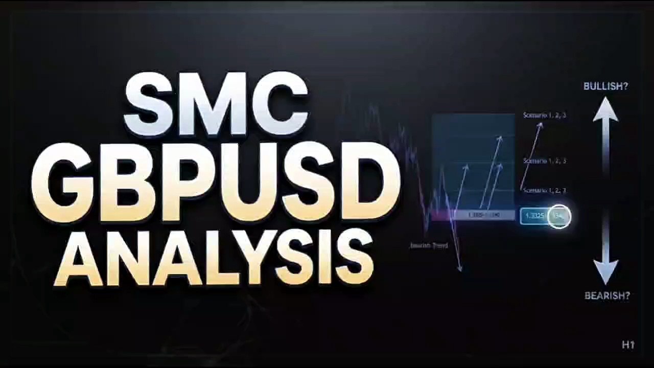 GBPUSD H1: London Session Institutional SMC Analysis