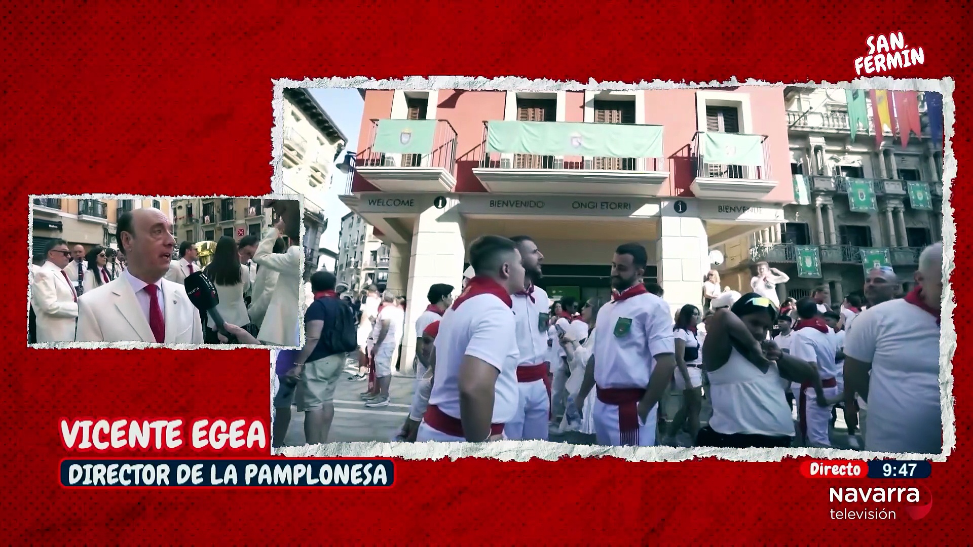 7 de julio, 'el día cumbre de La Pamplonesa'