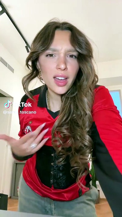 Sarah Toscano: c'era anche Atlantide a Milan-Juventus