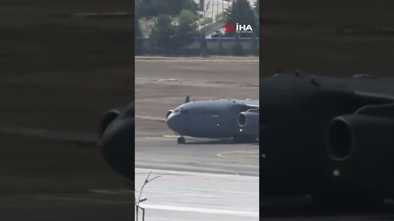 ABD Kargo Uçağı Ankara'ya İniş Yaptı