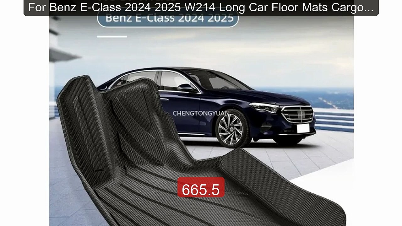 For Benz E-Class 2024 2025 W214 Long Car Floor Mats Cargo Lin... -- Amazing Value 2026 | Must Have!