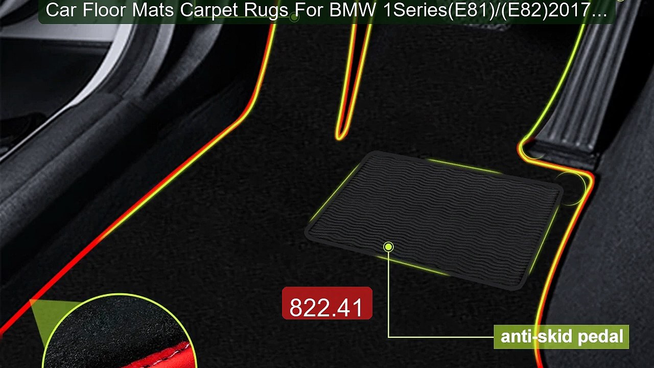 Car Floor Mats Carpet Rugs For BMW 1Series(E81)/(E82)2017-Pres... -- Best Buy 2026 | Great Quality!
