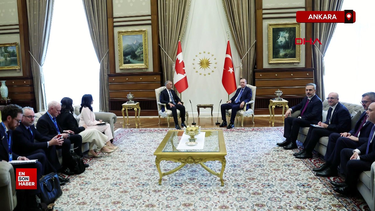Cumhurbaşkanı Erdoğan, NATO Ankara Zirvesi kapsamında Kanada Başbakanı Carney'i kabul etti