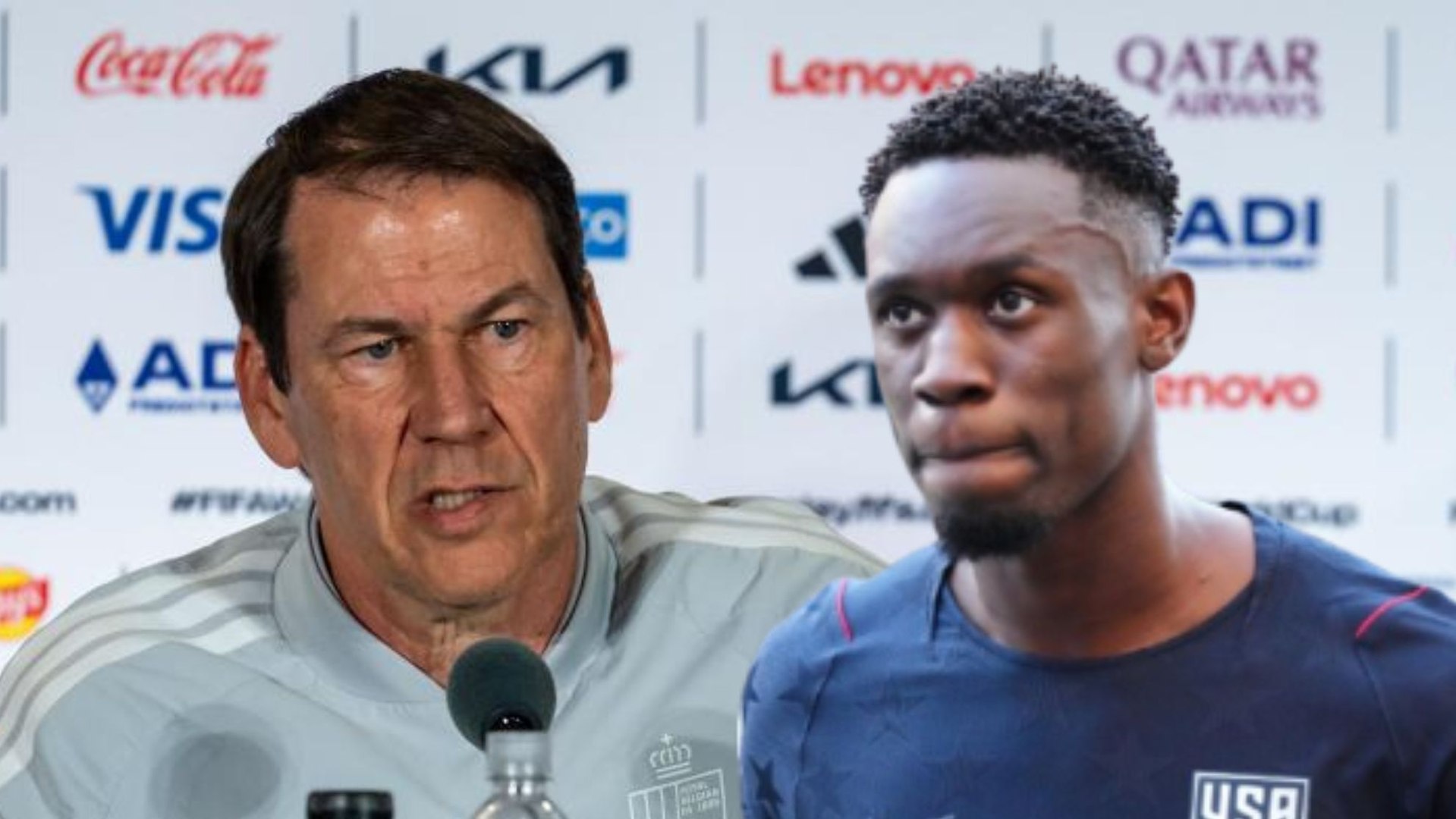Rudi García sale en defensa de Balogun: "Es absolutamente inocente"
