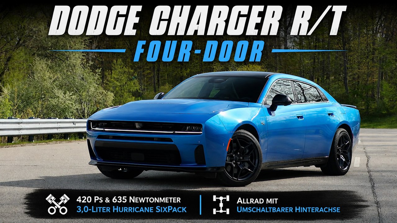 2027 Dodge Charger R/T Four-door | Muscle-Car als Limousine