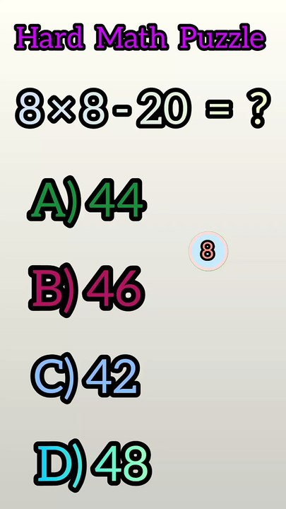 Hard Math Puzzle