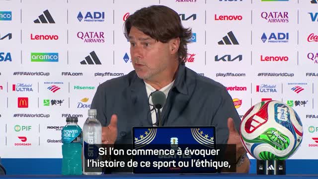 États-Unis - Pochettino "déçu" par le mélange du football et de la politique