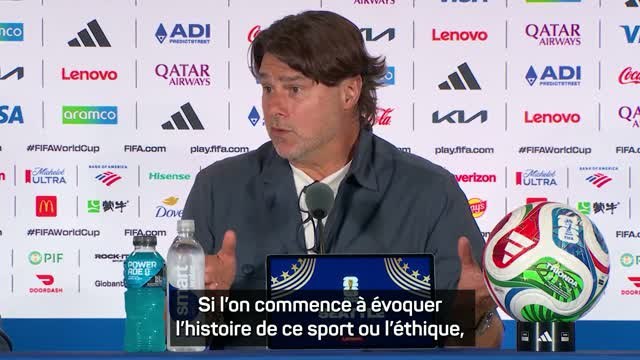 États-Unis - Pochettino déçu par le mélange du football et de la politique