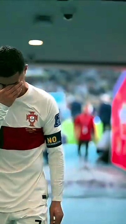 Comme si une longue histoire trouvait enfin son épilogue. Cristiano Ronaldo