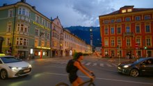 Innsbruck Austria Beautiful Evening Walk 4K 60fps