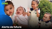 Bruna Biancardi encanta ao mostrar imagens de Mavie e Mel juntas ao celebrar um ano da caçula