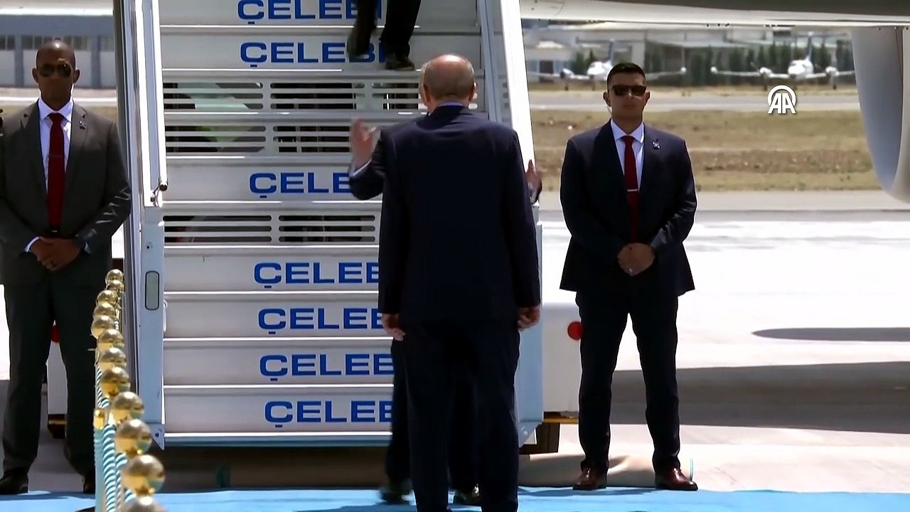 ABD Başkanı Donald Trump Ankara'da! Cumhurbaşkanı Erdoğan karşılıyor