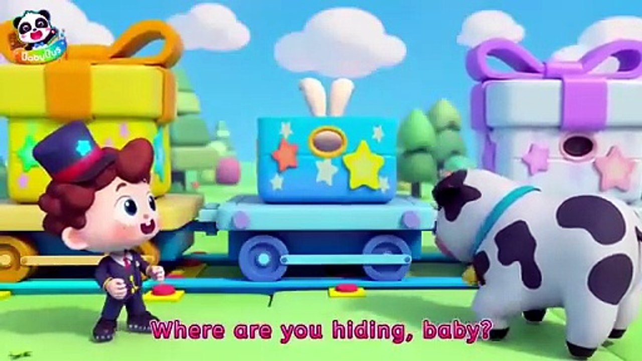 Train Choo Choo Song _ Farm Animals _ Animals Sounds Song _ Nursery Rhymes & Kids Songs _ BabyBus