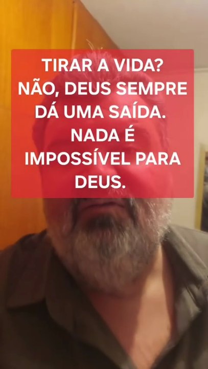 Tirar sua vida? Não. O impossível nos leva a extremos - Porque não Jesus - 07/07/2026