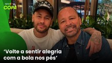 Após eliminação do Brasil, pai de Neymar posta carta aberta ao filho: ‘Continue a jogar futebol’
