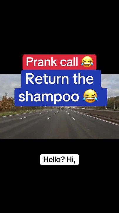 Return the shampoo 😂 🧴