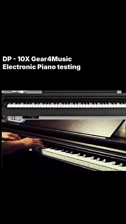DP-10x Digital Piano Gear4Music test