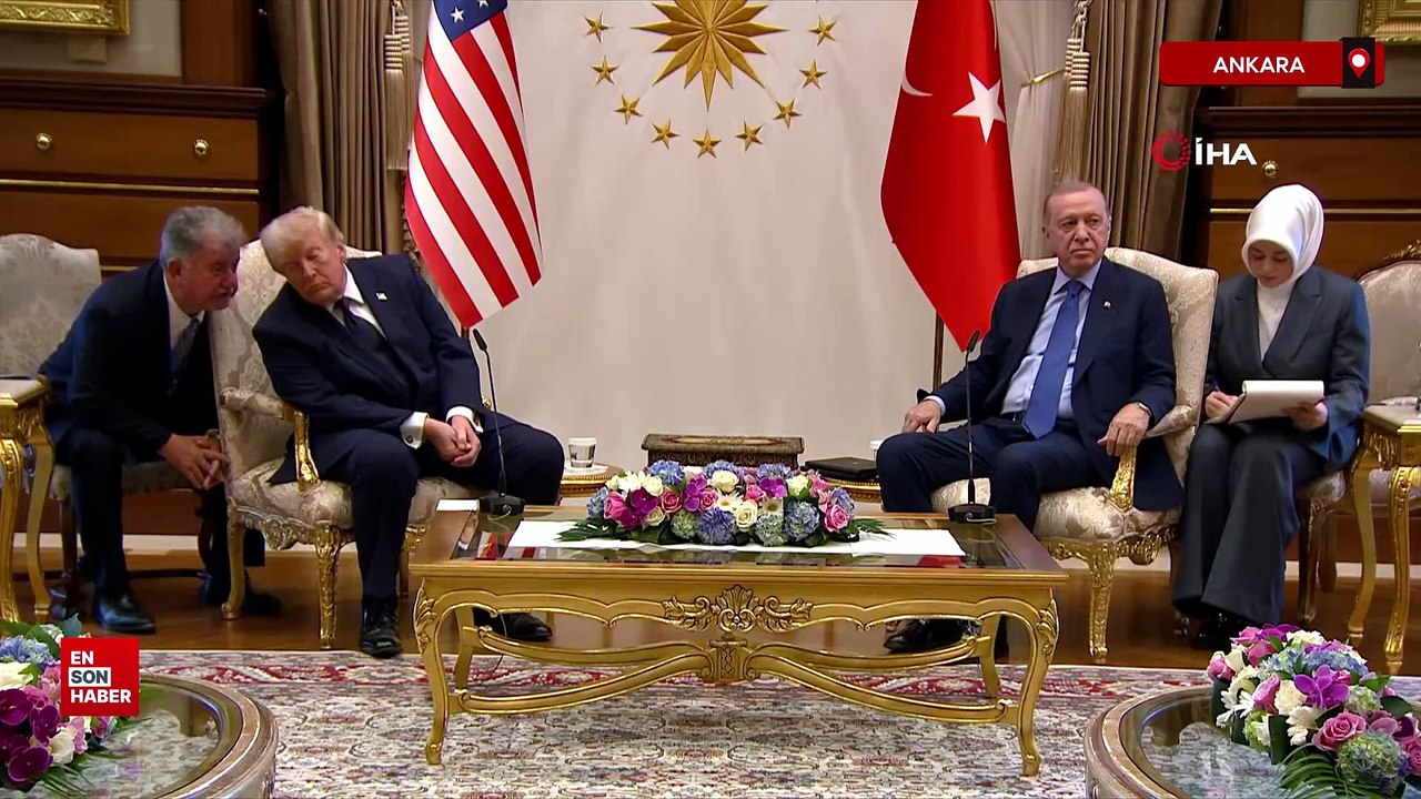 Trump 'CAATSA kalkacak' dedi: Erdoğan'ın gülümsemesi dikkat çekti