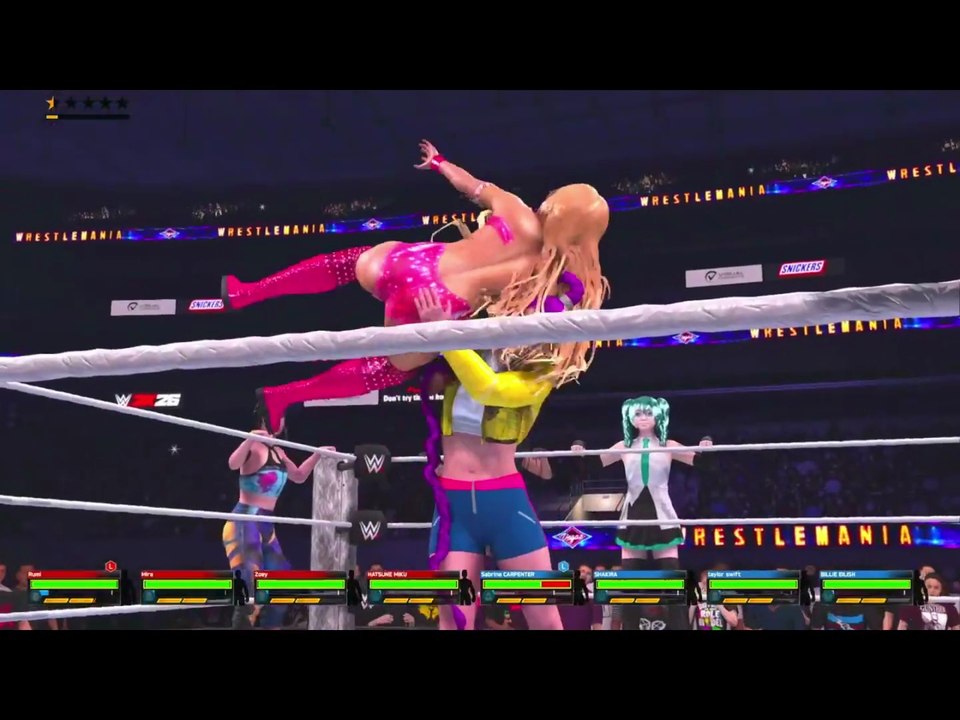 📺1/WWE 2K26 "8 Match par équipe féminine" Team Kpop Demon Hunters et Miku contre Team Sabrina Carpenter, Shakira, Taylor Swift et Billie Eilish🎬ABONNES-TOI & METS UN COM' STP MERCI📺🙏😉😎💖