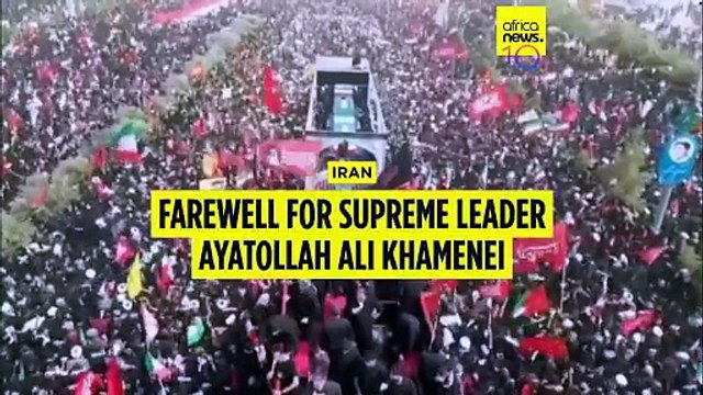 Millions mourn Iran's Supreme Leader Ayatollah Ali Khamenei